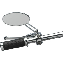 Stealth I Mirror — 5/16"-18 thread, 4-3/4" stem, Chrome