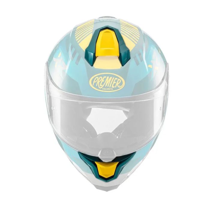Hyper Helmet Vent Kit — One Size, Yellow