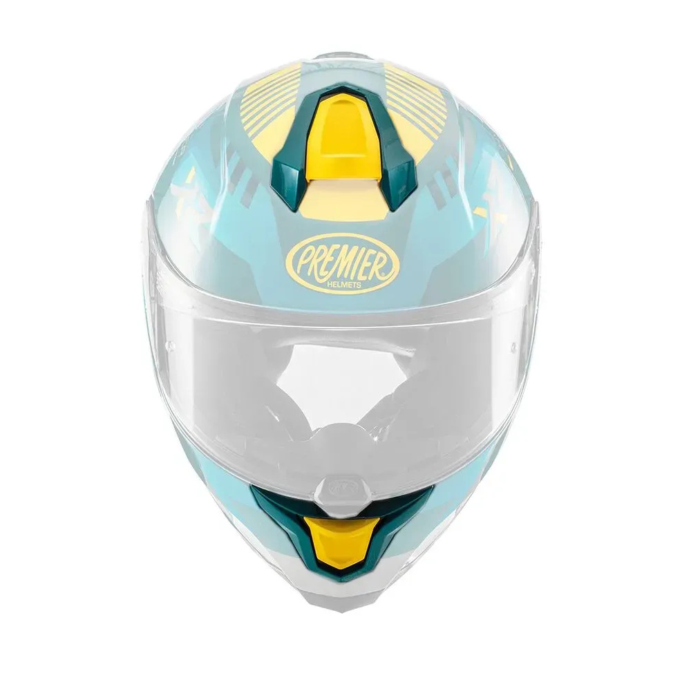 Kit de ventilación Hyper Helmet — Talla única, amarillo
