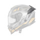 Hyper Helmet Spoiler — One Size, Gray, Gloss finish