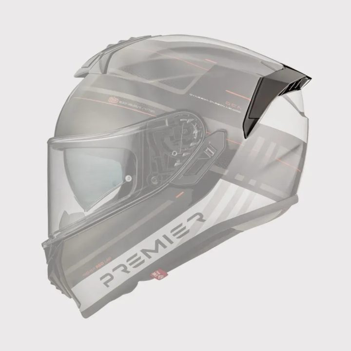 Evoluzione Helmet Spoiler — One Size, Black