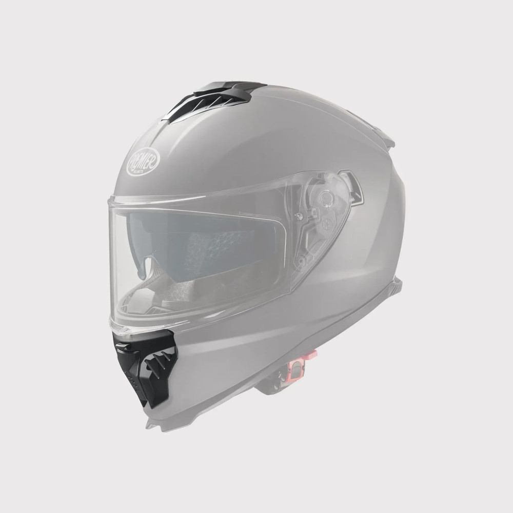Kit de ventilación para casco Typhoon — Negro