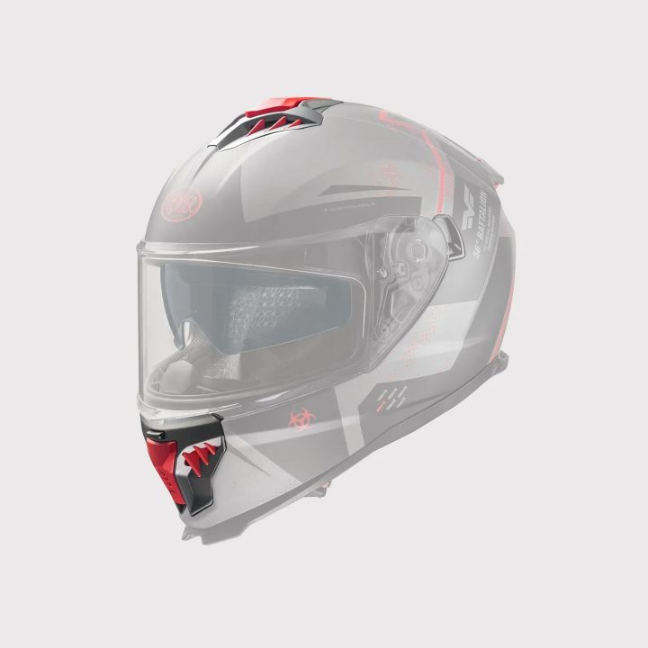 Typhoon Helmet Vent Kit — One Size, Gray