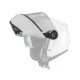 Legacy GT Chin Guard Visor Kit — One Size, White, Fits Legacy GT U8