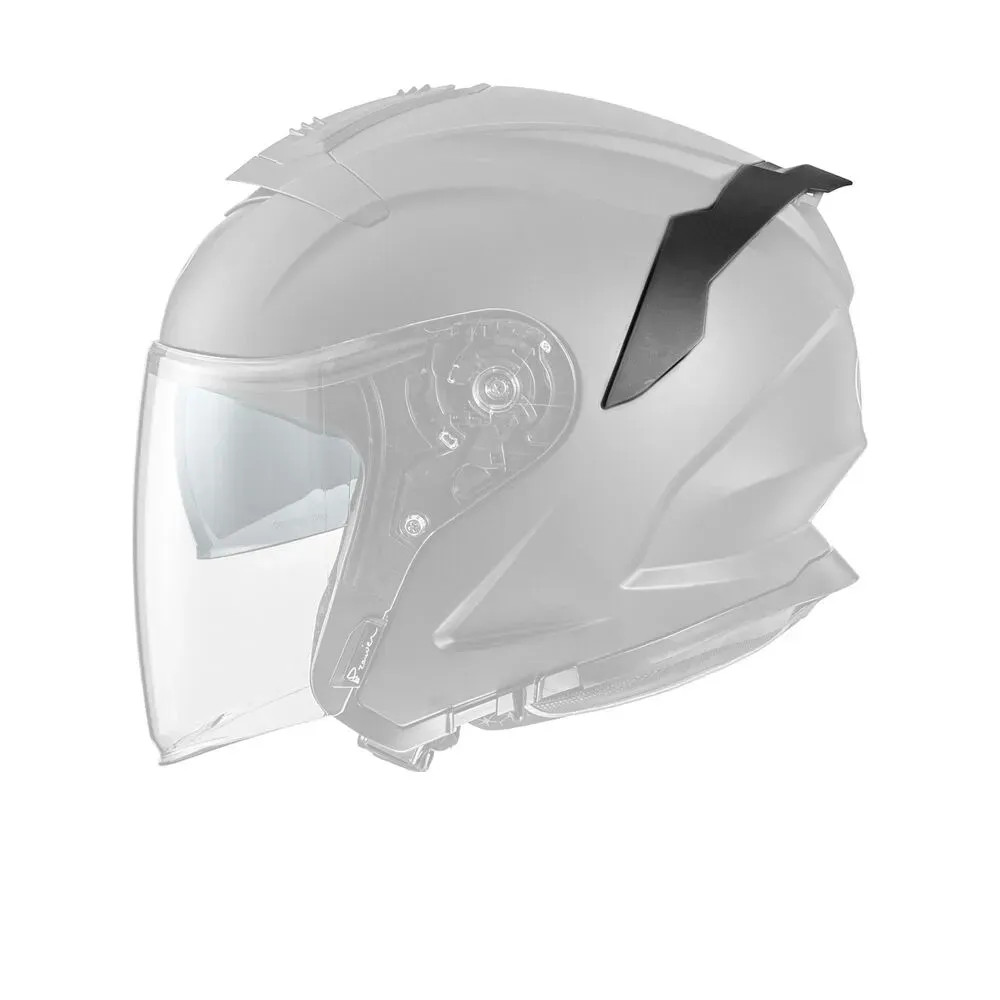 Spoiler para casco JT5 — 2XS-M, Negro