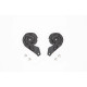 JT5 Helmet Visor Mechanism Kit — One Size, Gray
