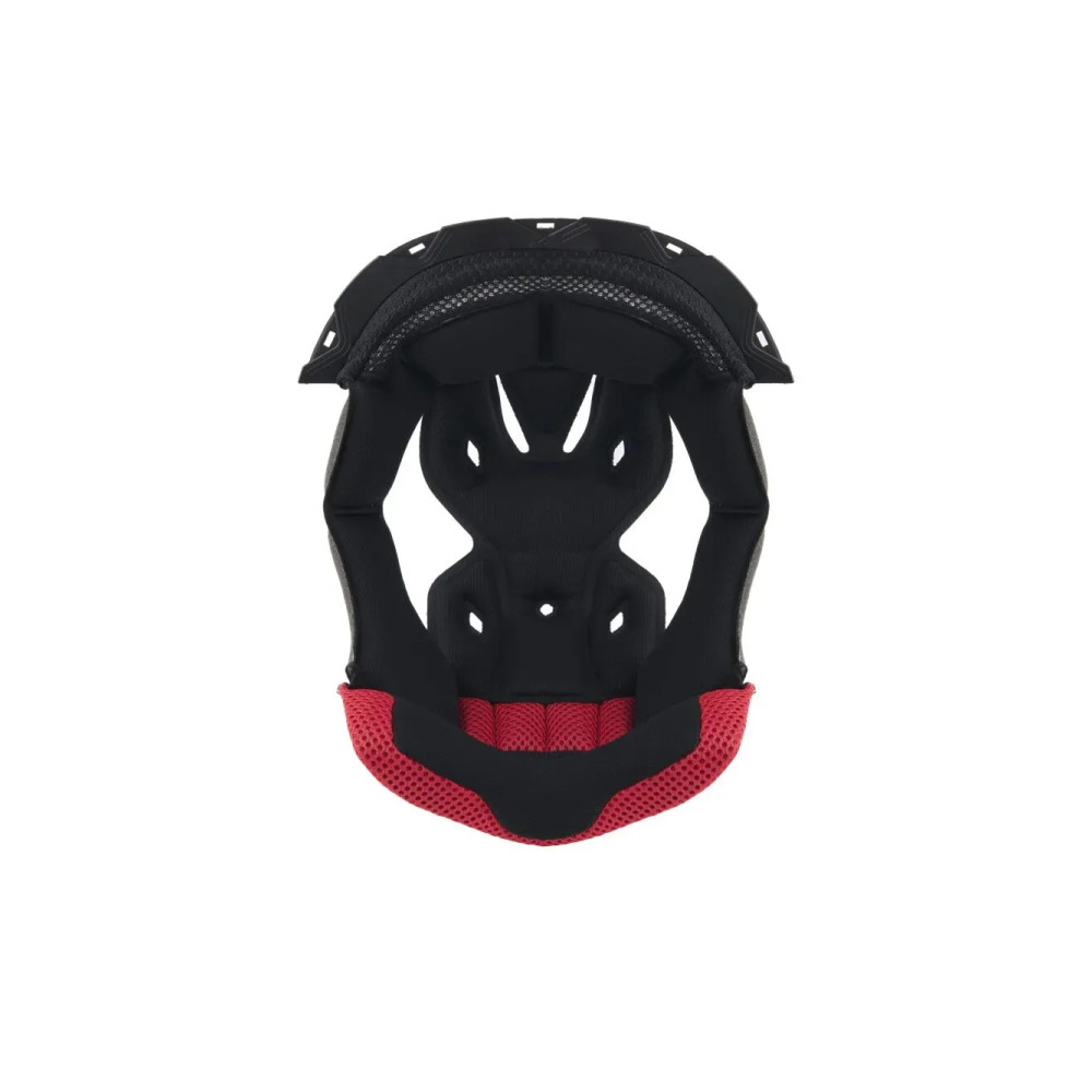 SM5 Helmet Crown Pad — 2XL, Black, Red