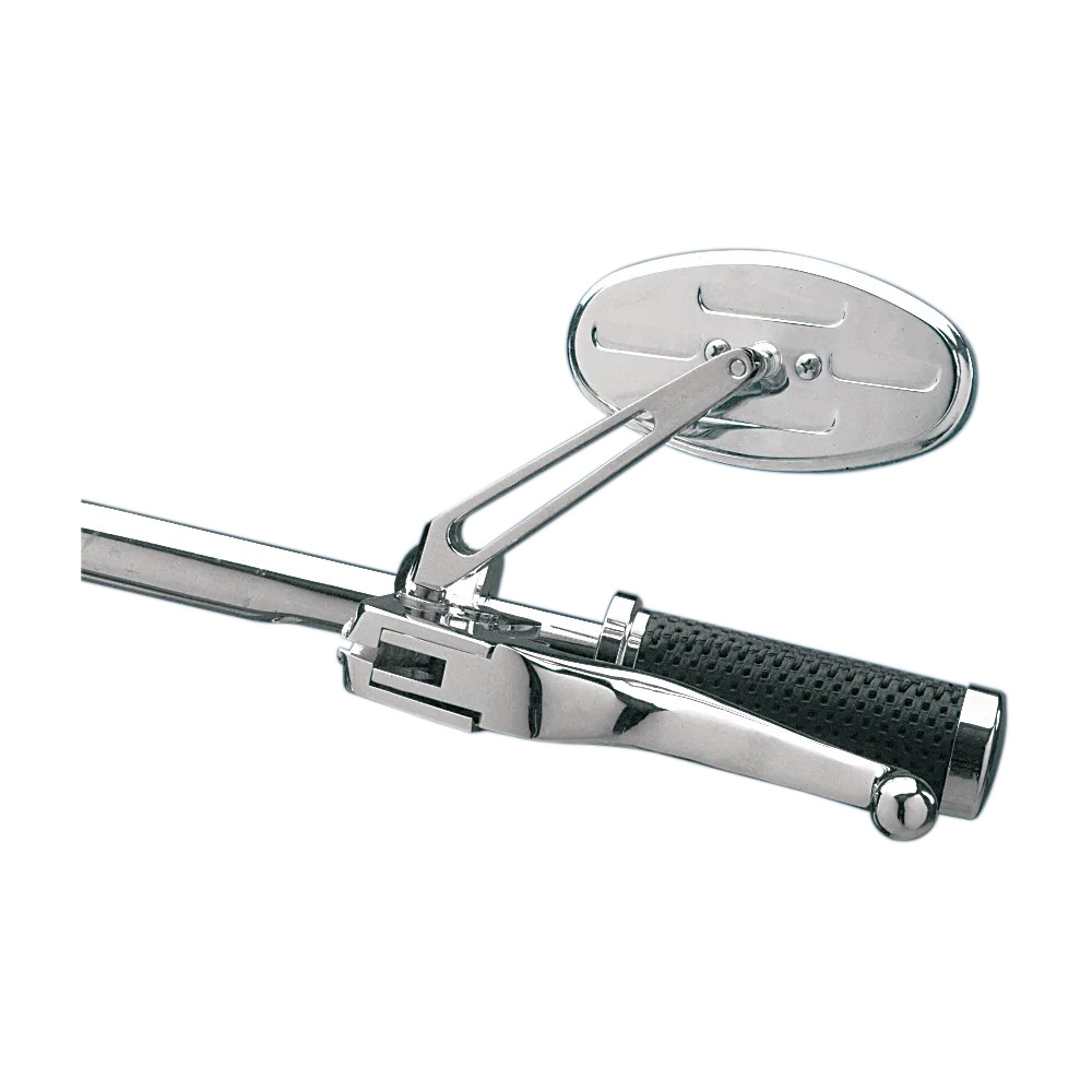 Stealth I Mirror — 5/16"-18, 12 cm stem, Chrome