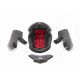 Hyper Helmet Liner — 2XL, Gray, Red