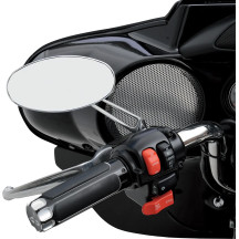 Stealth I Mirror — 5/16"-18, 12 cm stem, Chrome