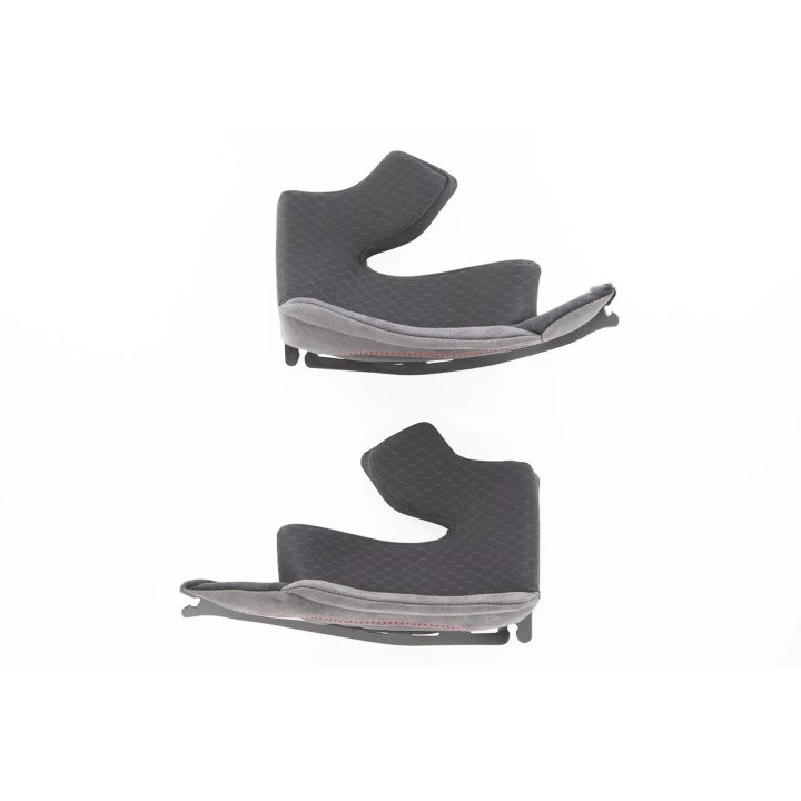 Evoluzione Helmet Cheekpads — Fits Evoluzione, 2XL, Gray