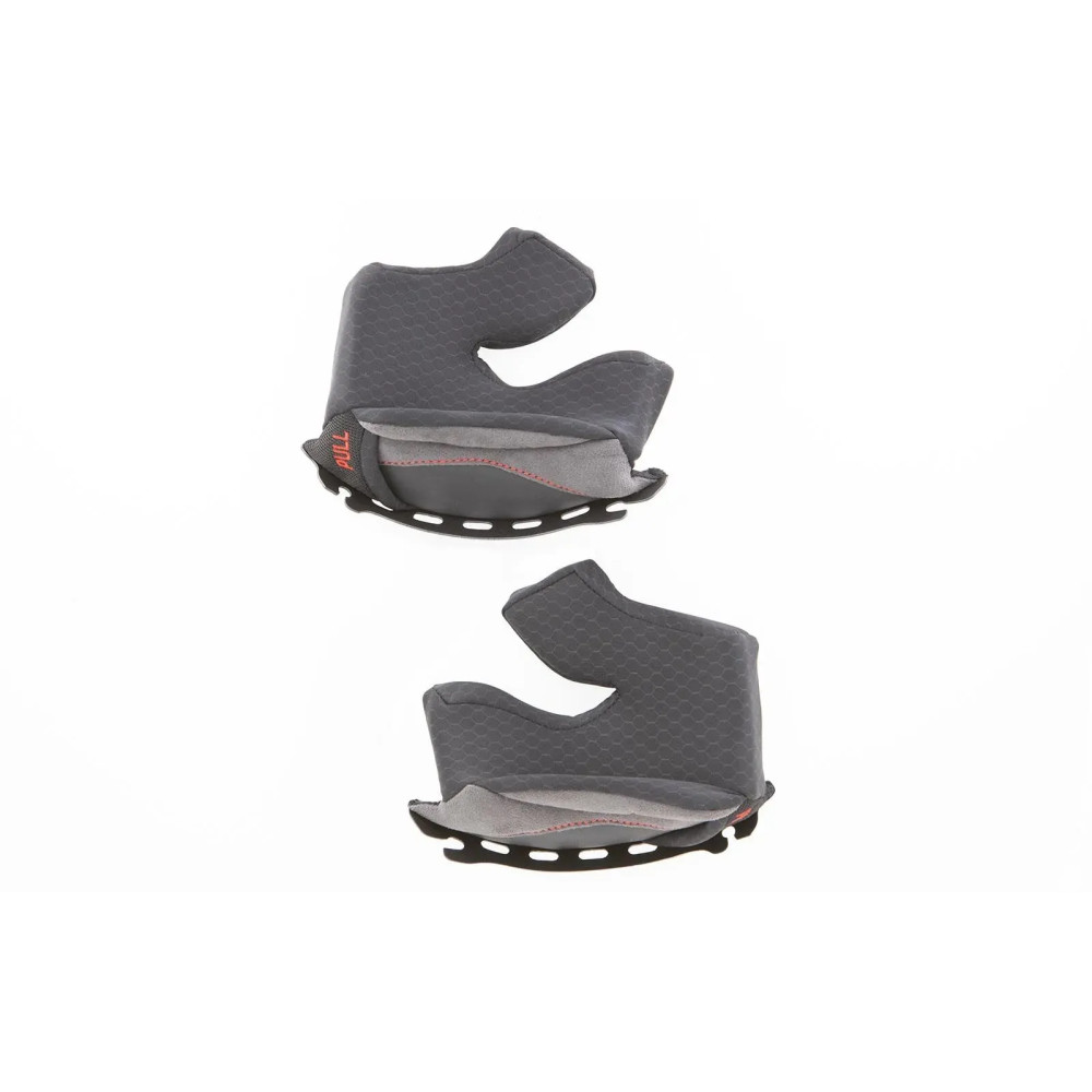 Discovery & Streetfighter Helmet Cheekpads — Size L, Gray