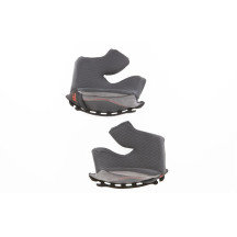 Discovery & Streetfighter Helmet Cheekpads — 2XL, Gray, Pair