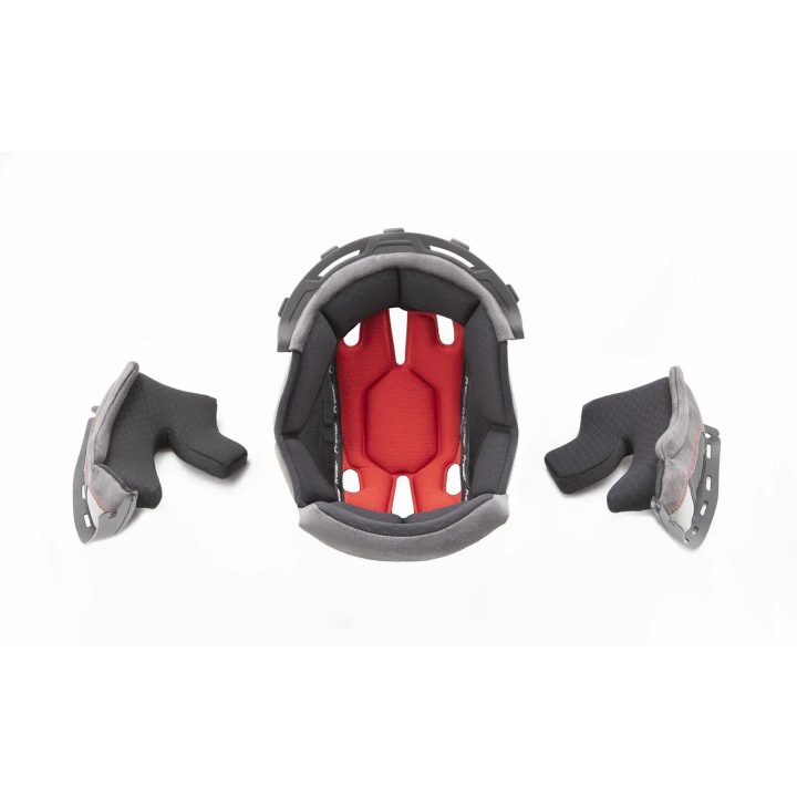 Discovery & Streetfighter Helmet Liner — M, Gray, Red