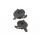 Legacy GT Helmet Cheekpads — Size M, Gray