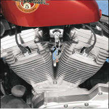 Chrome Head Bolt/Spark Plug Cover