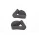 JT5 Helmet Cheekpads — S, Gray