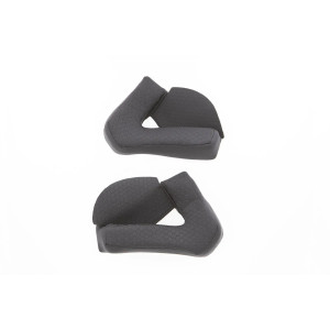JT5 Helmet Cheekpads — 2XL, Gray, Pair