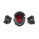 Forro para casco JT5 — M, gris, rojo