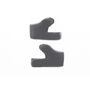 Almohadillas de mejilla para Trophy Helmet — XL, gris
