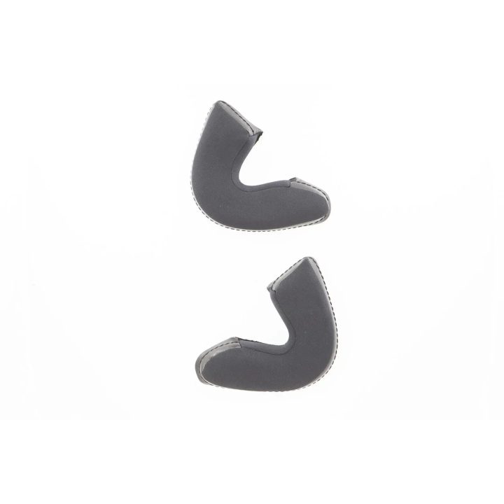 Almohadillas de mejilla vintage — XS, Negro