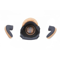 Vintage BOS Helmet Liner — Size M, Gray