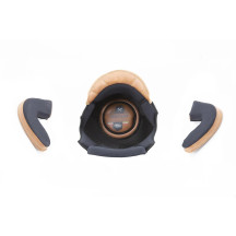 Vintage BOS Helmet Liner — XL, Brown, Gray