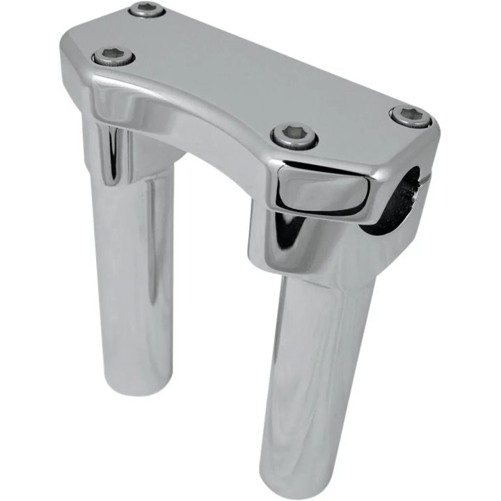 Kit de elevadores de manillar y abrazadera superior — Altura 6\", Diámetro de sujeción 1\", Rosca 1/2-13