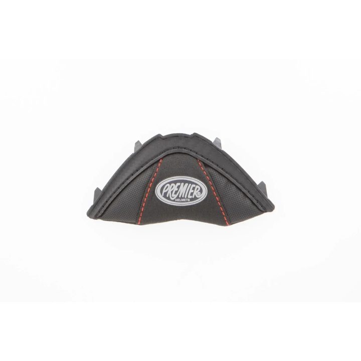 Protector de mentón para casco Devil — Rojo, Talla única, Compatible con Devil