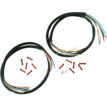 Extensión de arnés de cableado para manillar — 122 cm (48") de cable, Negro