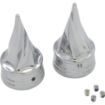 Front Axle Nut Cover — Twisted model, front mount, Chrome