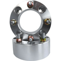 Wheel Spacer — 51.8 mm (2") , 4x156 bolt pattern, 12 mm x 1.25 studs, Silver