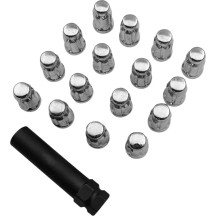 Splined Lug Nuts — M12 x 1.25, 16 Pack