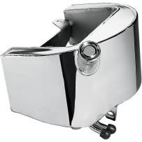 Oil Tank — 3 qt, Side-fill, Chrome