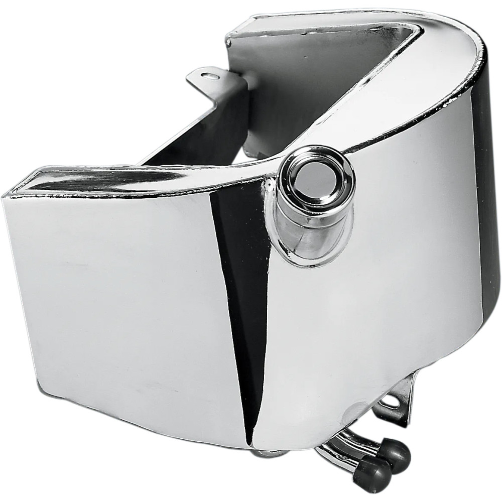 Oil Tank — 3 qt, Side-fill, Chrome