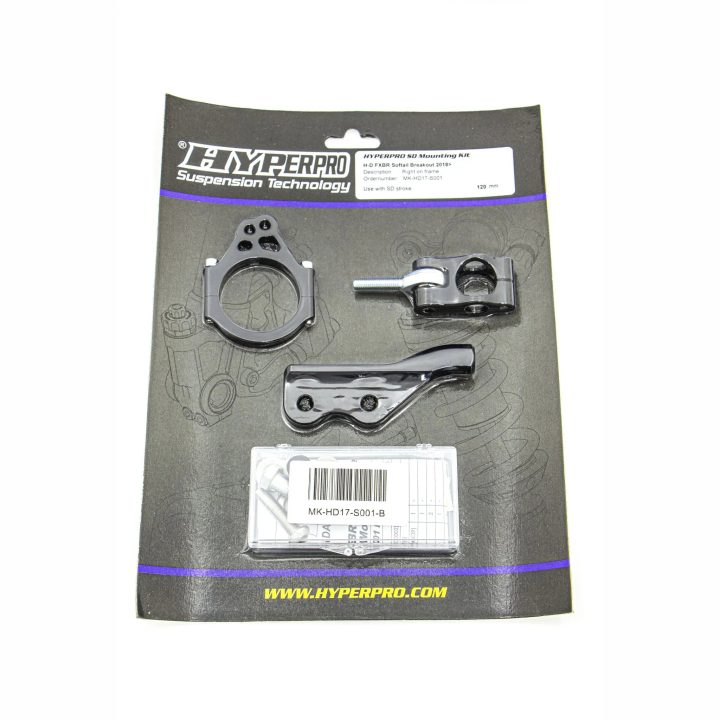 Kits de montaje para amortiguador de dirección — Negro
