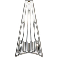 Frame Grill Deep Cut — Chrome, Front