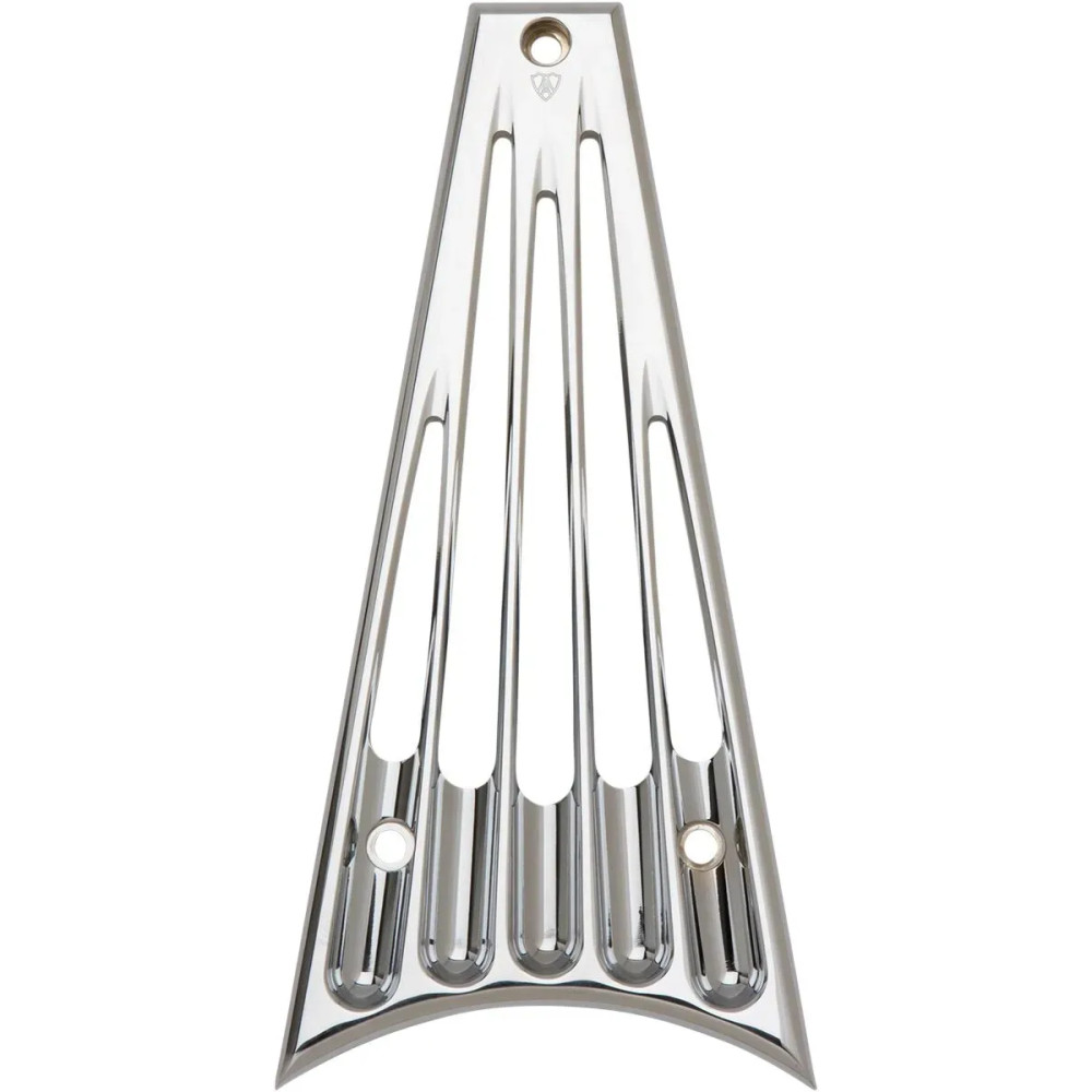 Frame Grill Deep Cut — Chrome, Front