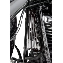 Grill Frame Deep Cut — Black, front mount