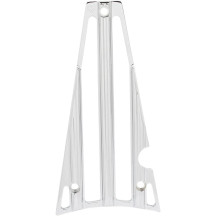 Grill Frame 10G FL17- — Chrome, Front