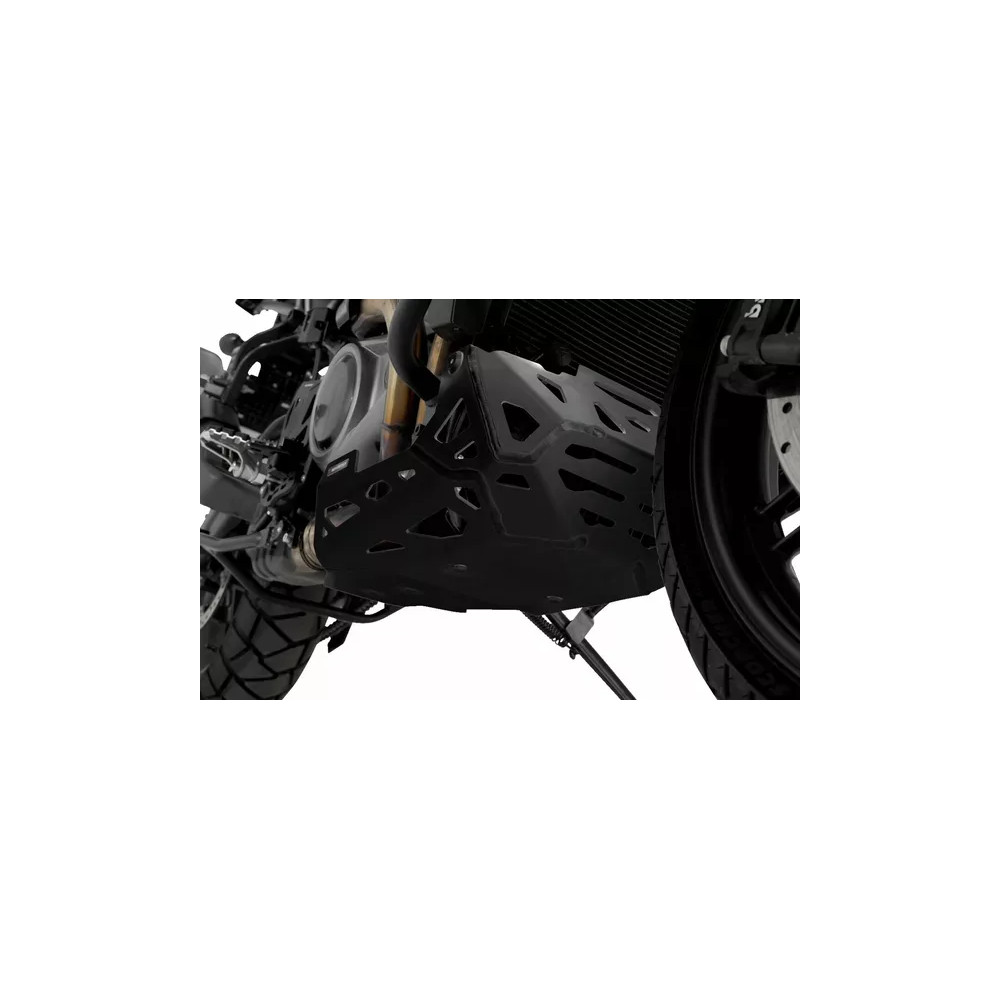 Engine Guard — Black, lower mounting position