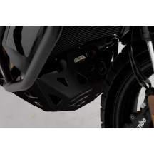 Engine Guard — Black, lower mounting position