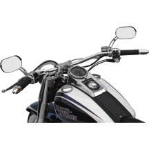 25.4 mm (1") Steel Handlebar — Wide bend, Roadstar fitment, Chrome finish