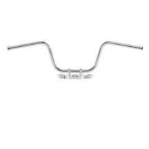 Steel Handlebar 24.5 mm (1") — 25.4 mm (1"), Ape Hanger, Chrome