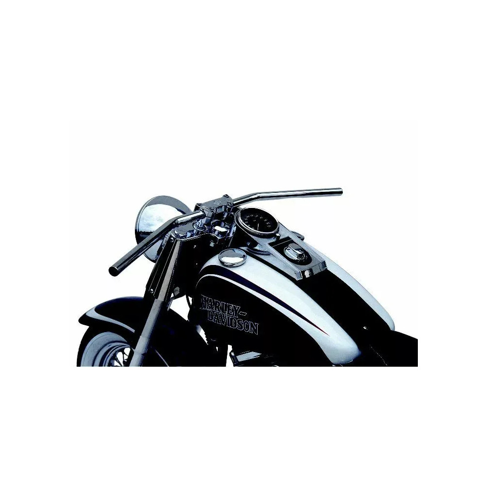 Steel Handlebar 24.5 mm (1") — 25.4 mm, Chrome