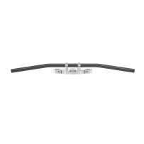 Steel Handlebar 24.5 mm (1") — 25.4 mm (1"), Black