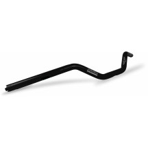1" Clubstyle Handlebar — 1" diameter, 4" rise, 32" width, Black