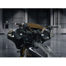 1" Clubstyle Handlebar — 1" diameter, 4" rise, 32" width, Bronze