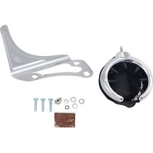 Portavasos para pasajero — Mano derecha, acabado cromado