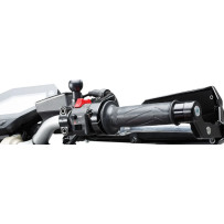 1" Ball — Riser mount clamp, Black